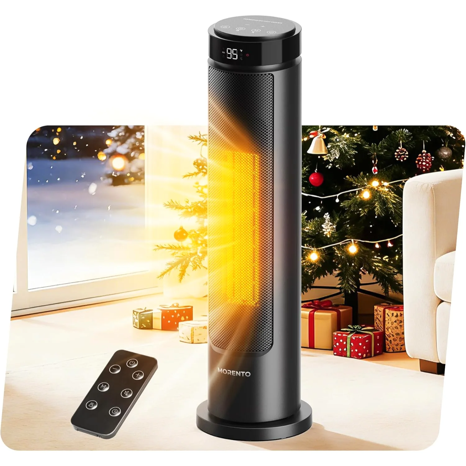 MORENTO 24" Tower Ceramic Heater